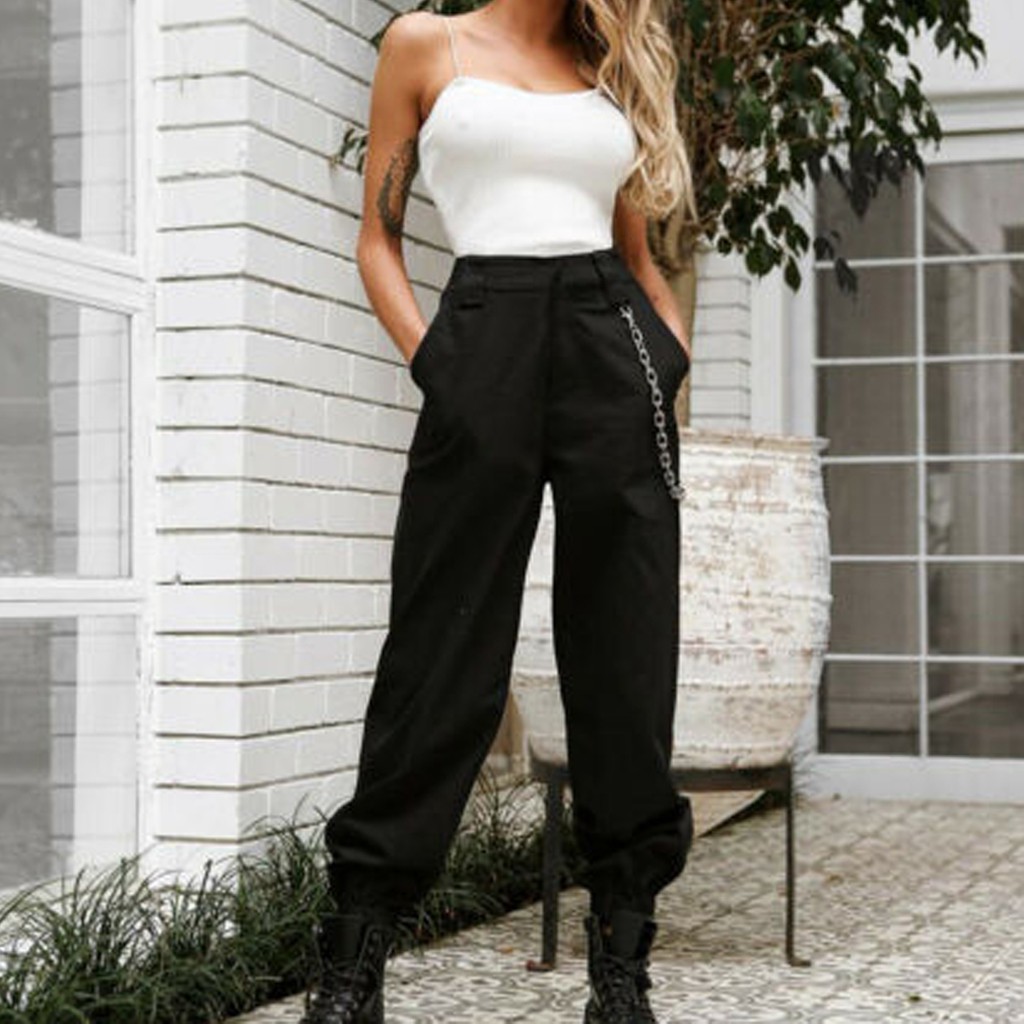 cargo tracksuit bottoms women's