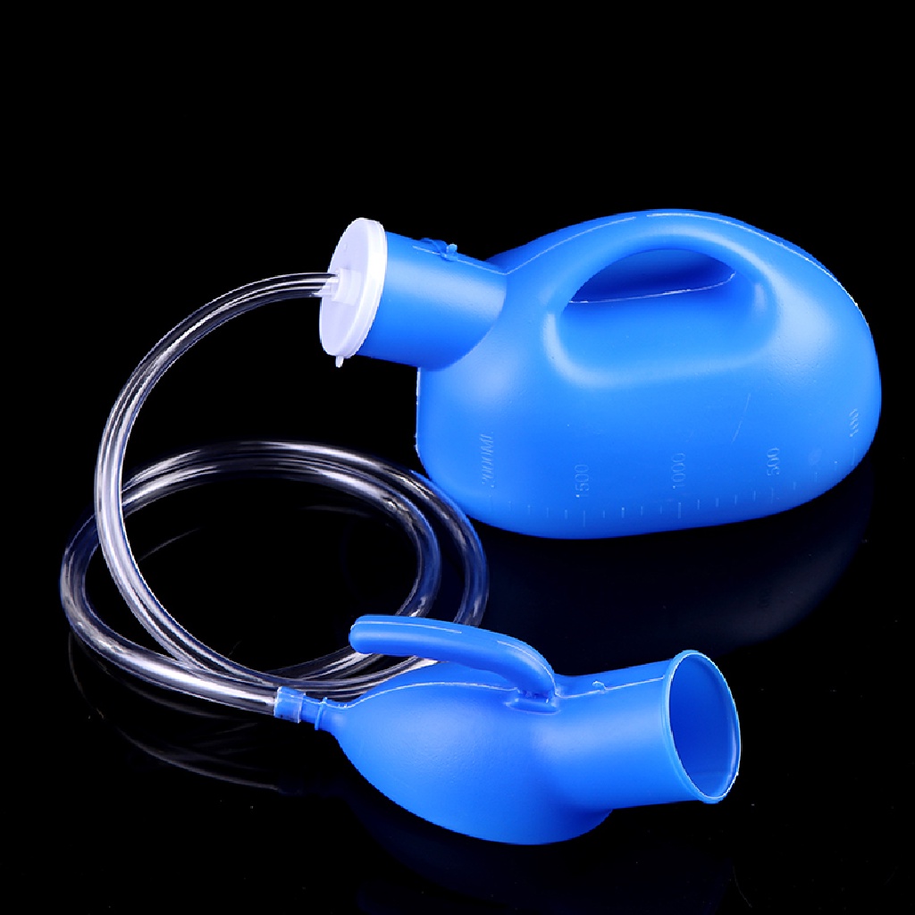 uloveremn  2000ml Portable Urinal Pee Bottle with Pipe Hospital Male Potty Outdoor Camping  PH