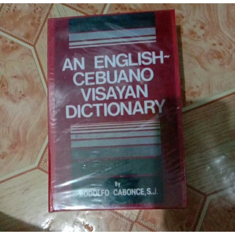 An EnglishCebuano Visayan Dictionary Shopee Philippines