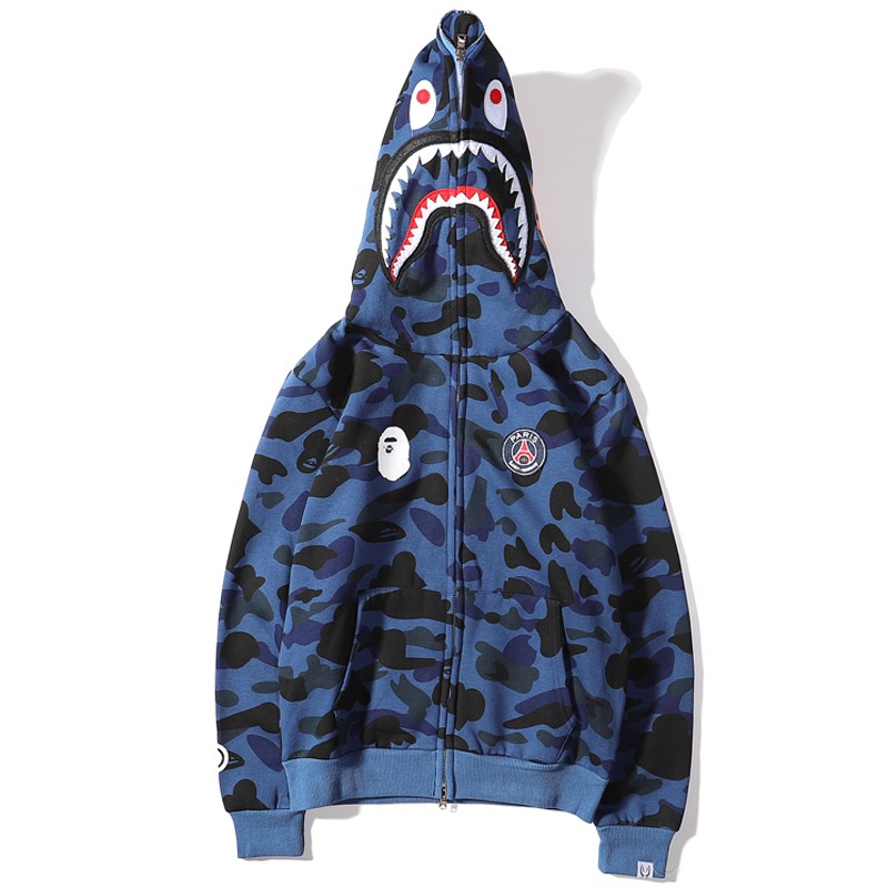 bape x psg jacket