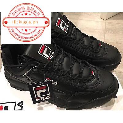 fila disruptor 2 triple black