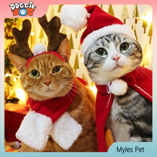 ★〓Myles Pet〓★Pet Christmas Headgear Dog and Cat Holiday Funny Christmas Clothes