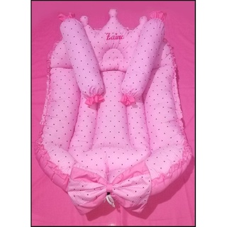 P1: / BABY NEST for Baby Girl (REG Set with Crown or Ribbon) / Cribnest #2