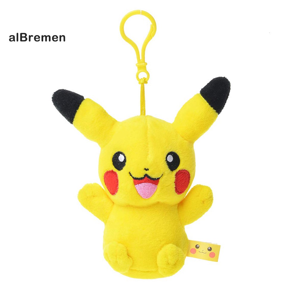 pikachu plush keychain