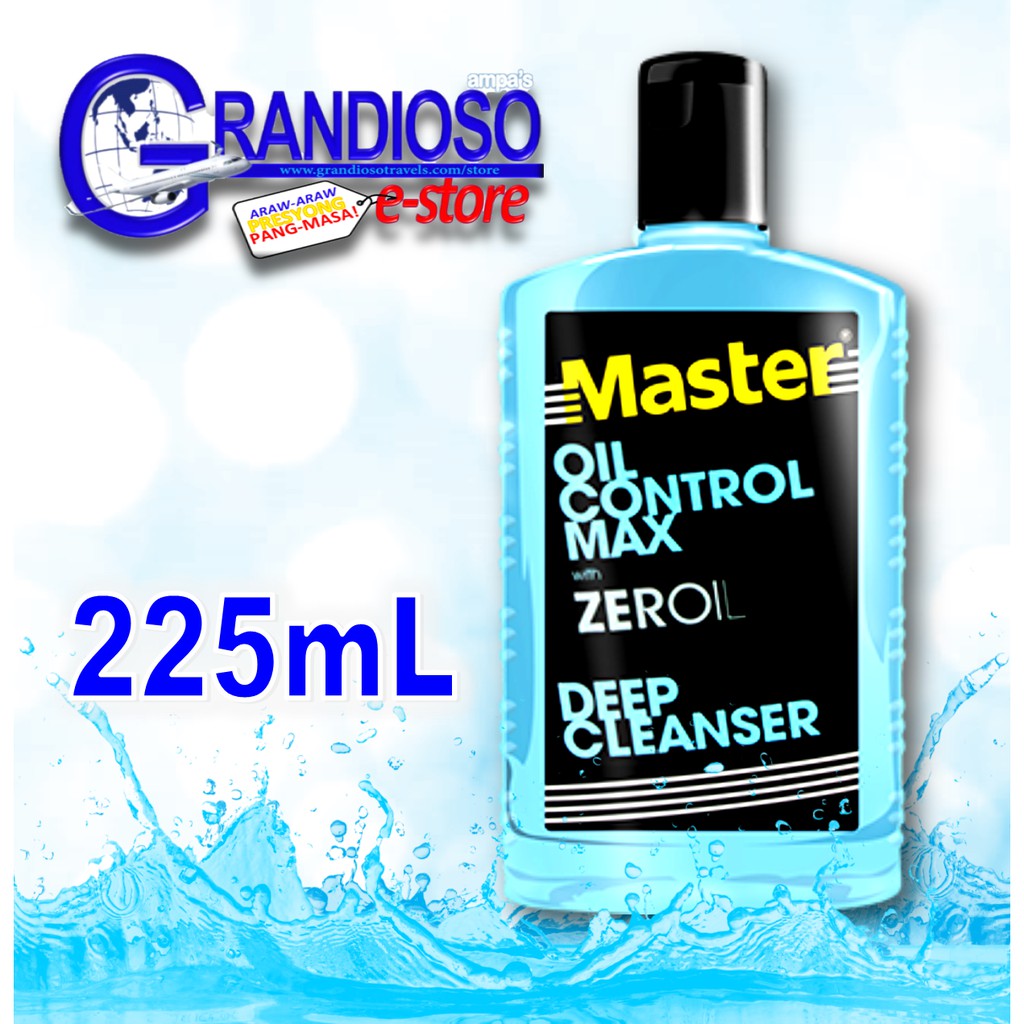 master oil control max deep cleanser