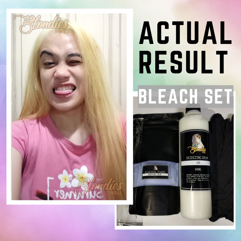 BIG BLEACH SET (Bleach Powder 250g + Oxidizing Cream 500ml) Blondies