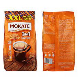 Mokate 3-in-1 Brown Sugar W/ Roasted Coffee XXL (24 Sachets)408g Poland ...