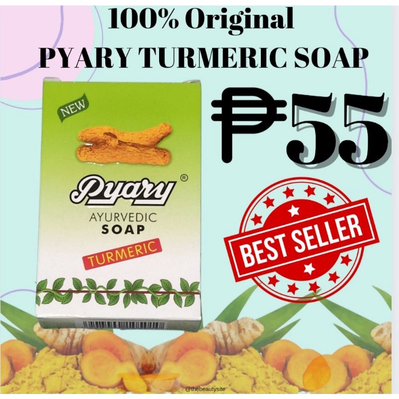 PYARY TURMERIC SOAP (ORIGINAL) Shopee Philippines