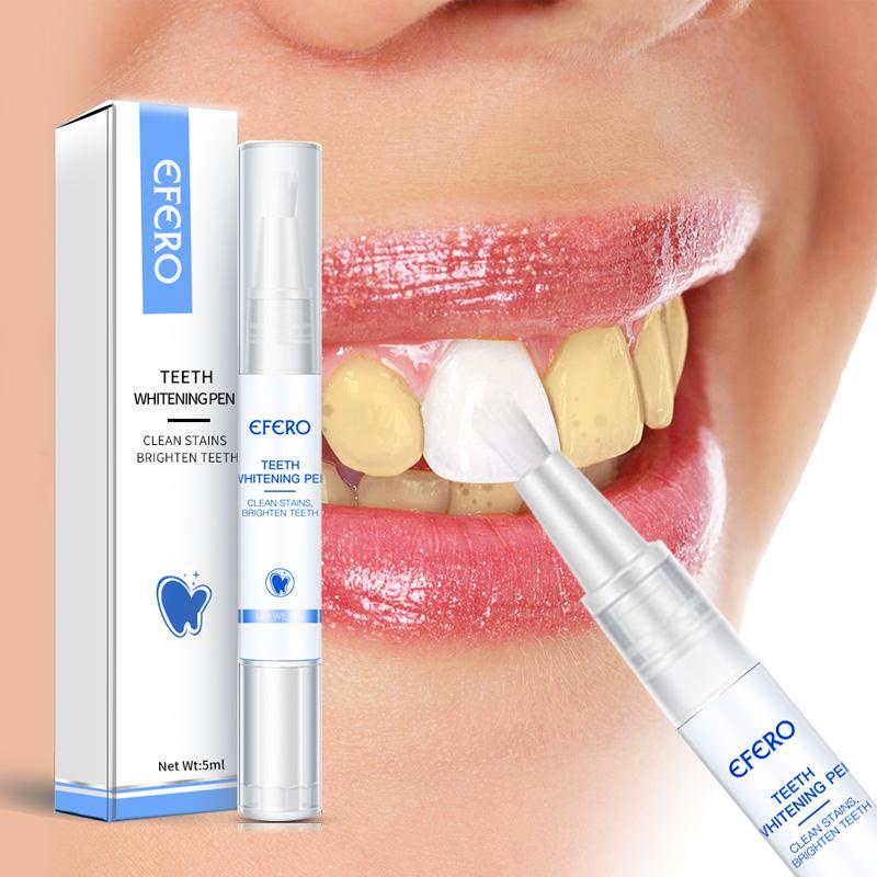 EFERO Teeth Whitening Pen Clean Stains Brighten Teeth Shopee