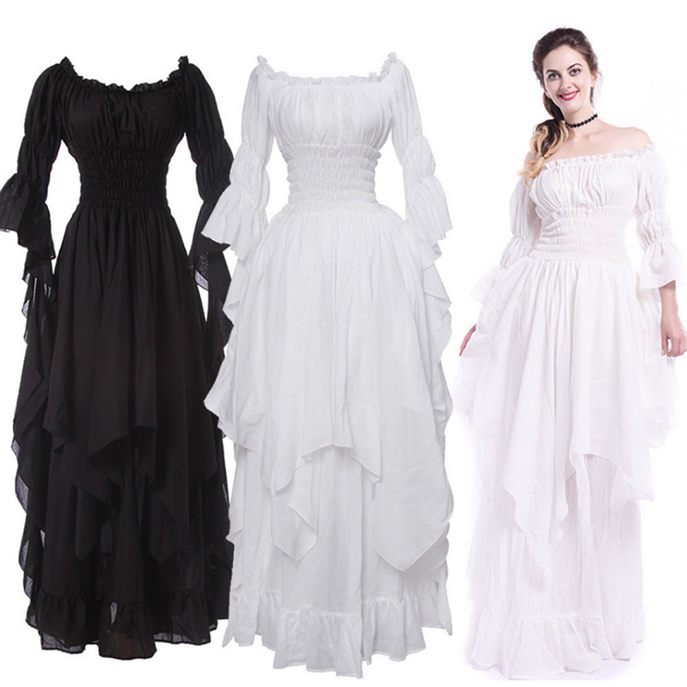 full length gowns with long sleeves