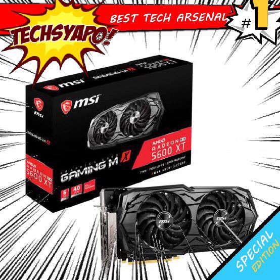 Msi Rx 5600 Xt Gaming Mx Graphics Card Shopee Philippines