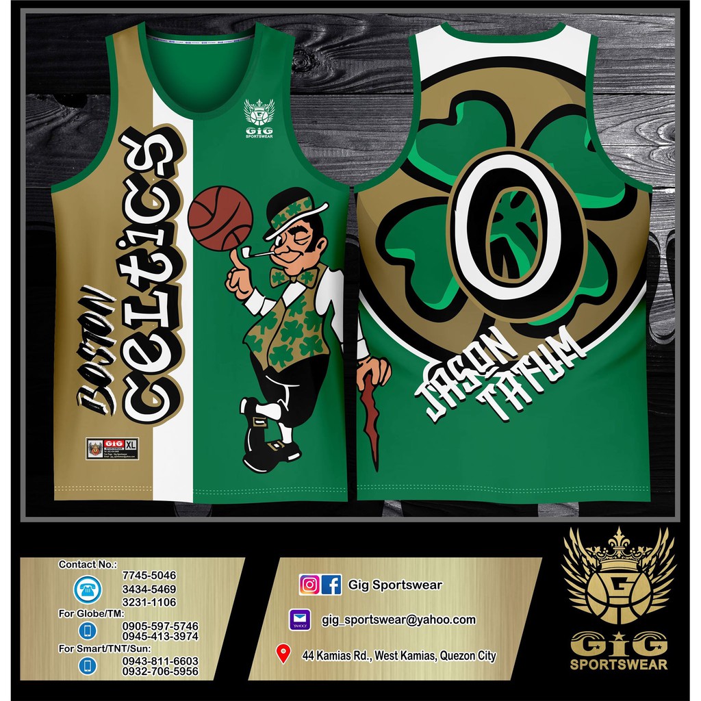 boston celtics jersey sublimation