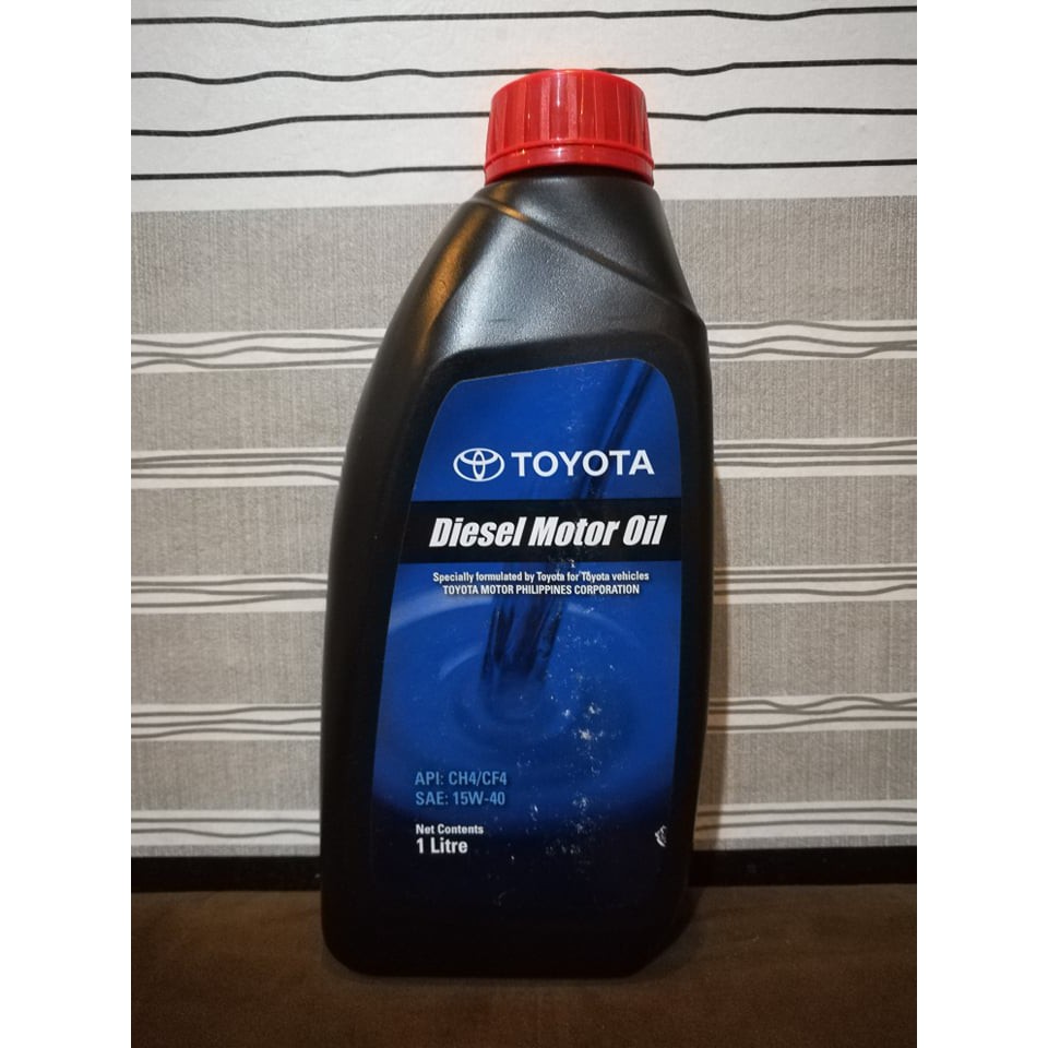 1 Liter Toyota Diesel Motor Oil API CH4/CF4 SAE 15W40 ( Original