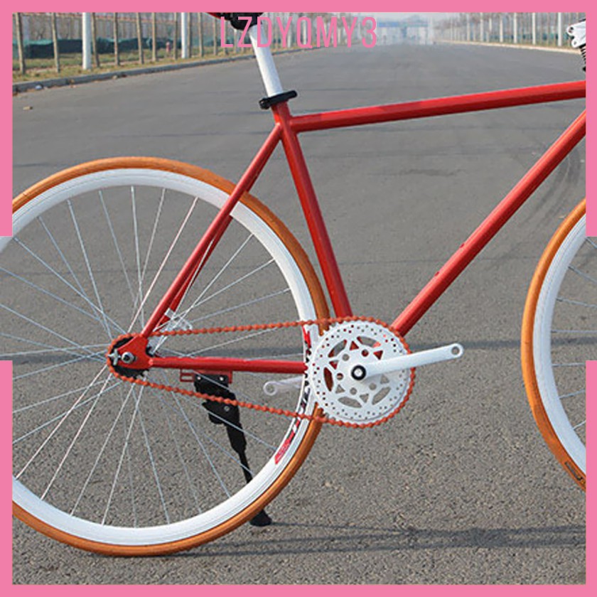 hausgarden RED CHAIN SINGLE SPEED BICYCLE CHAIN 1 SPEED GEAR FIXIE