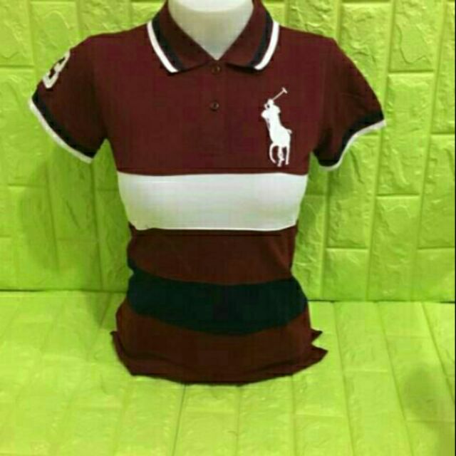 maroon polo shirt school