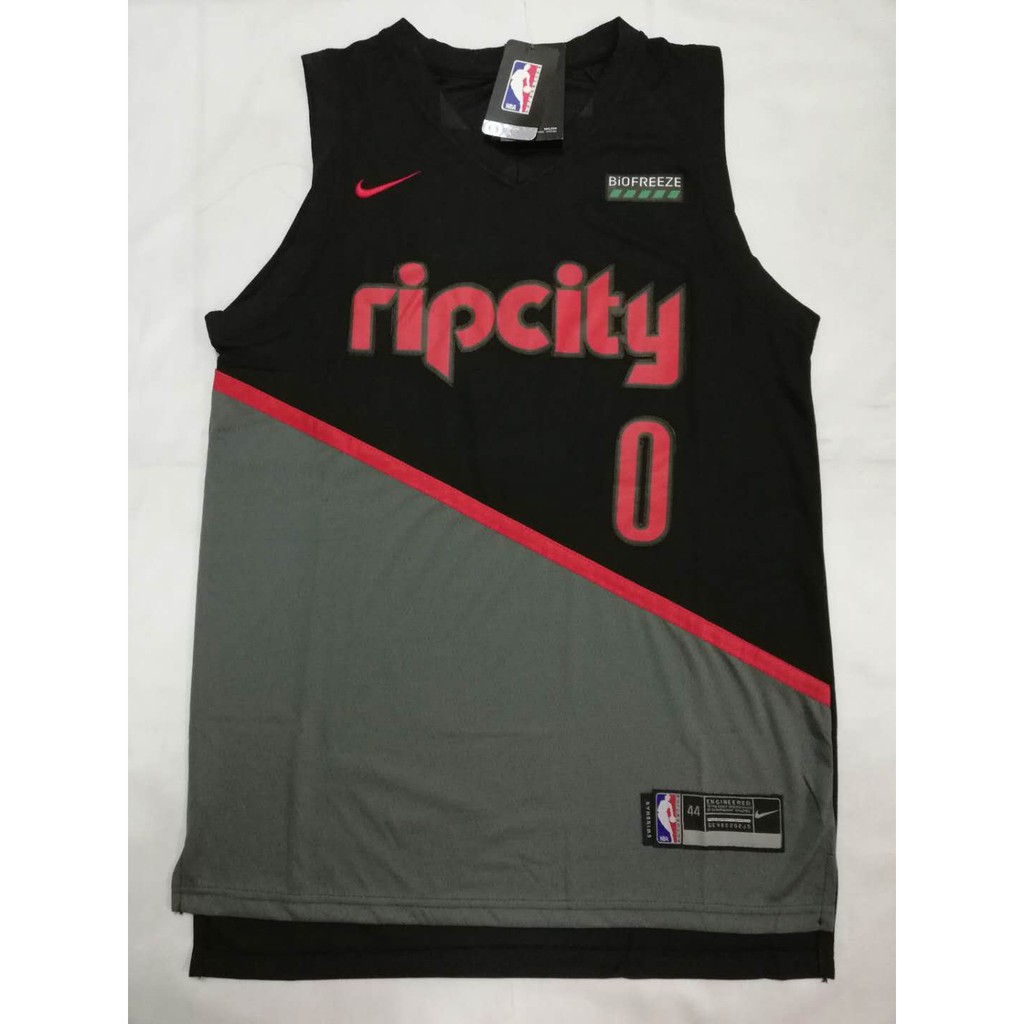 rip city jersey shorts