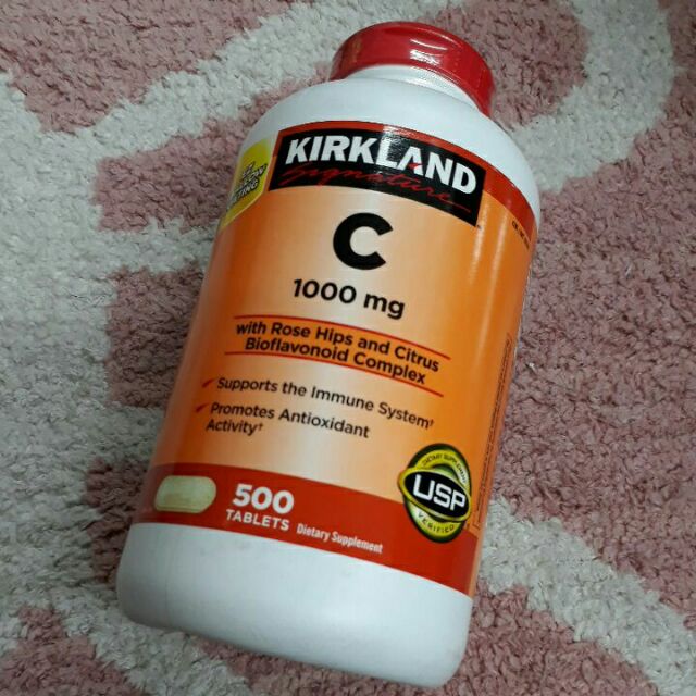 Kirkland Vitamin C 1000mg 500tabs 24 Expiry Shopee Philippines