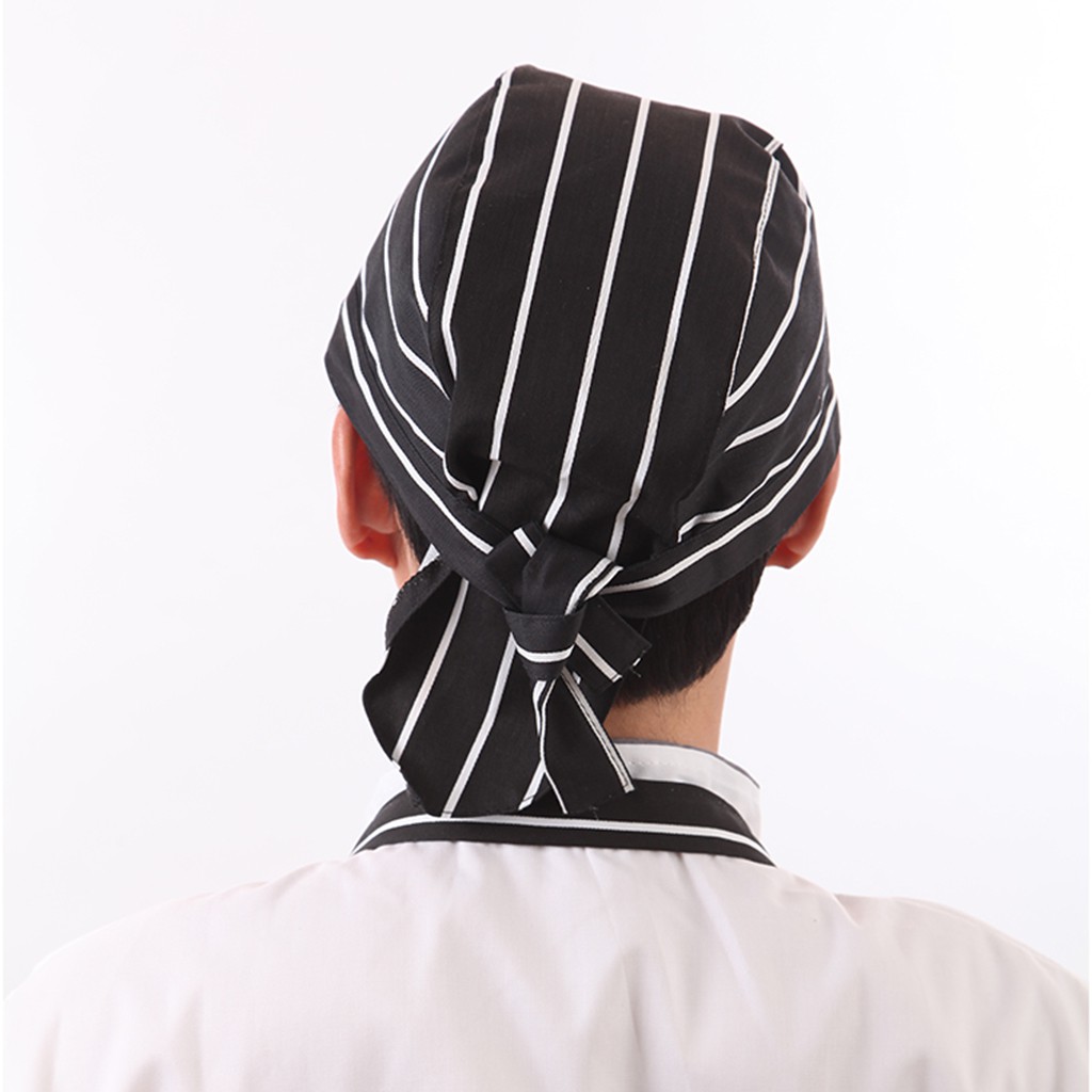 Gazechimp Unisex Catering Headwrap Bandana Hat Head Do Tied Caps 