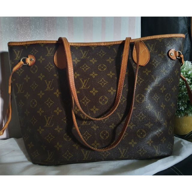 lv neverfull monogram