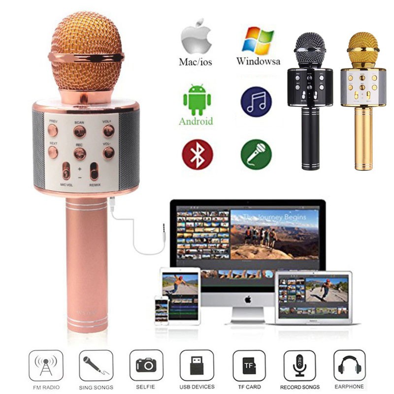 best karaoke mic with speaker