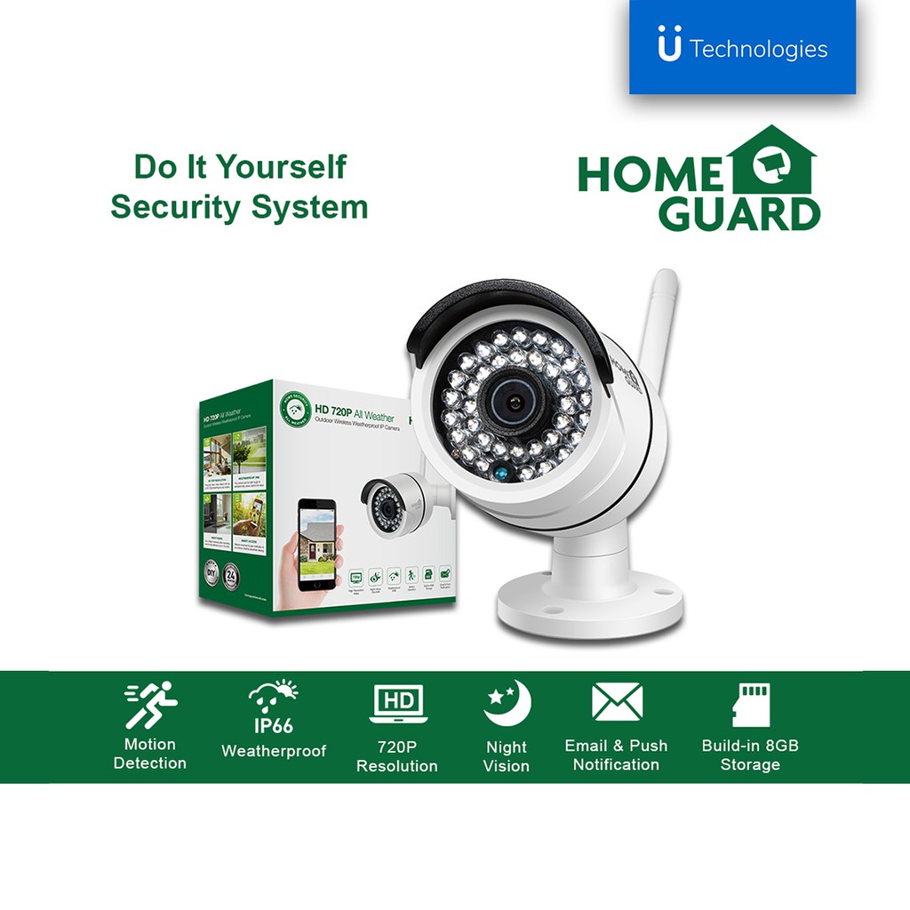 Homeguard HD 720p All weather outdoor 