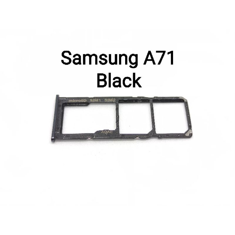 Samsung A71 Sim Card Tray Dual And Sd Memory Tray Holder Adapter