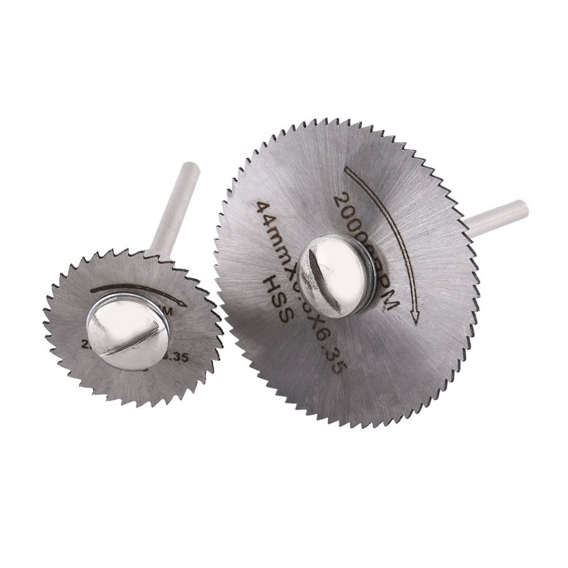 10pcs/&2 Mandrel Rotary Tool Circular Saw Grinding Wheel Cutting Wheel Discs