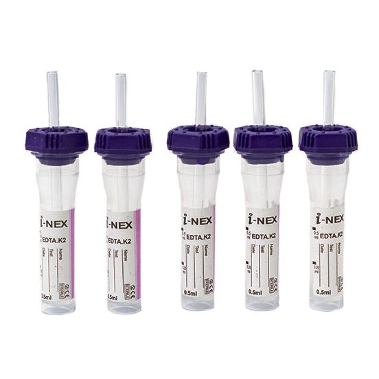 iNEX EDTA MICROTAINER (K2) WITH CAPILLARY TUBE 100'S Shopee Philippines