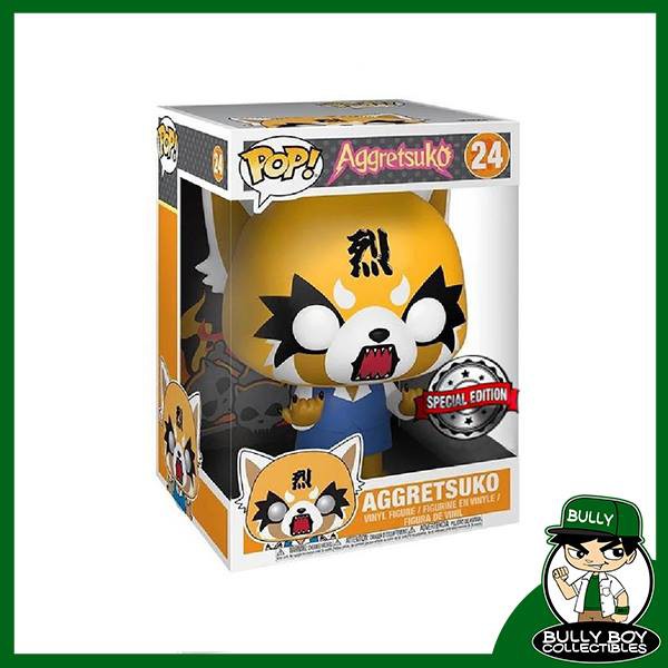 aggretsuko funko pop 10 inch