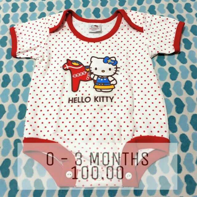 hello kitty onesie baby