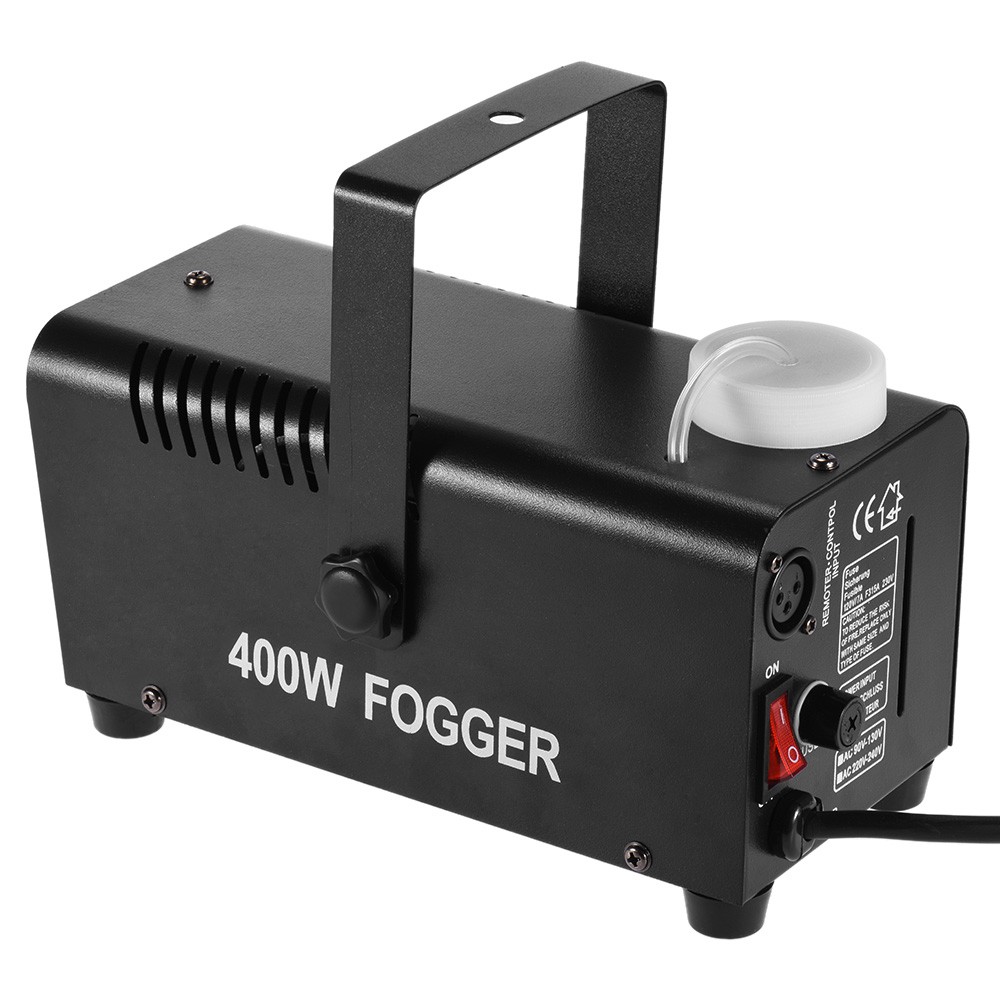 Wireless 400 Watt Fogger Fog Smoke Machine with Remote Control for