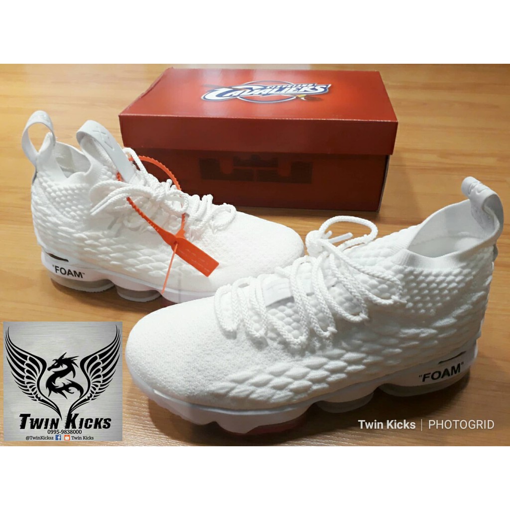 lebron 15 off white price