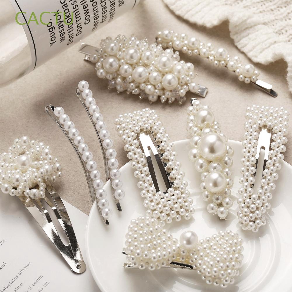 Gift Hair Accessories Headdress Jewelry Pearl Hair Clip | Shopee Philippines