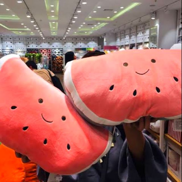 miniso watermelon plush