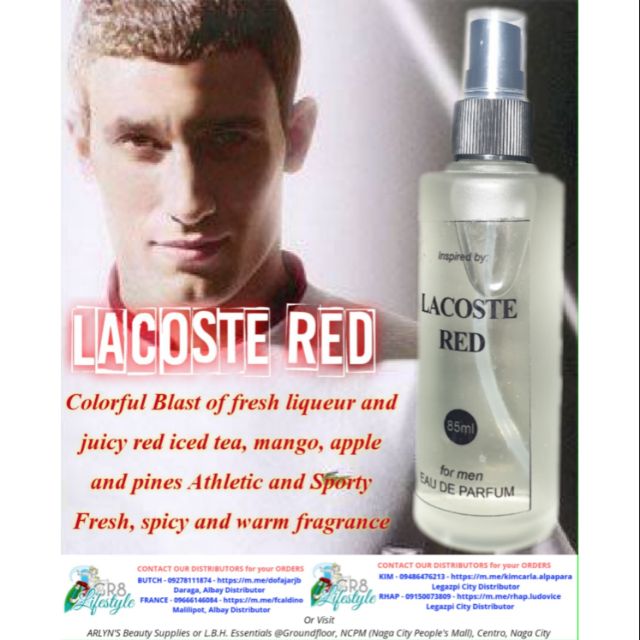 lacoste red mens perfume