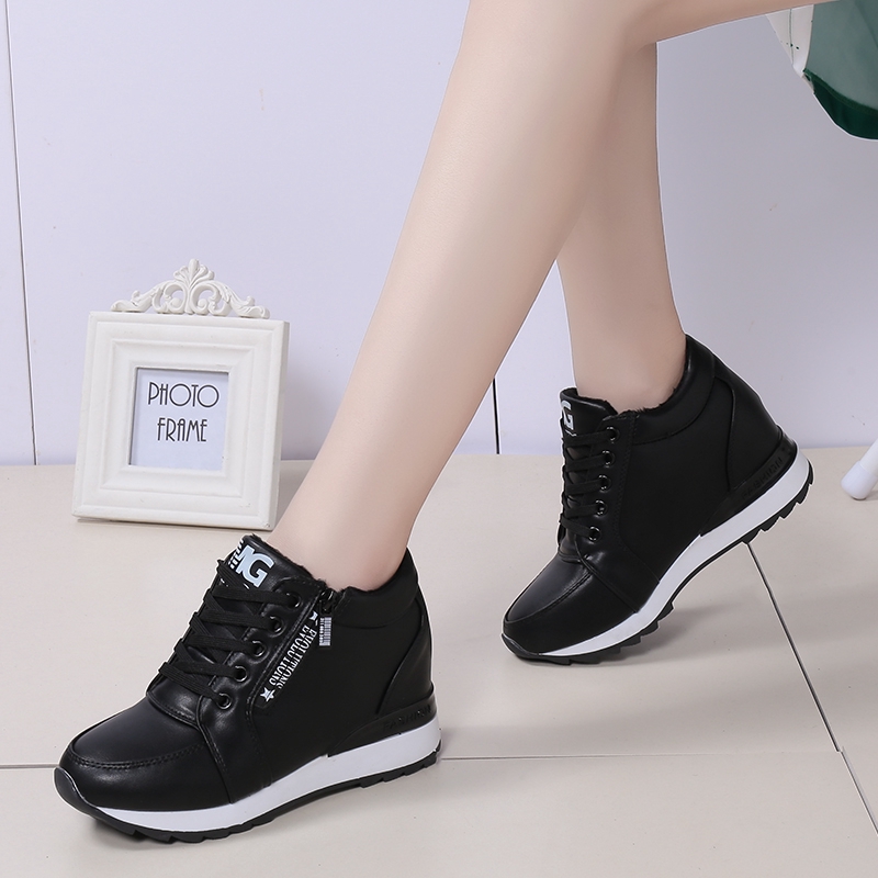 black sneakers female