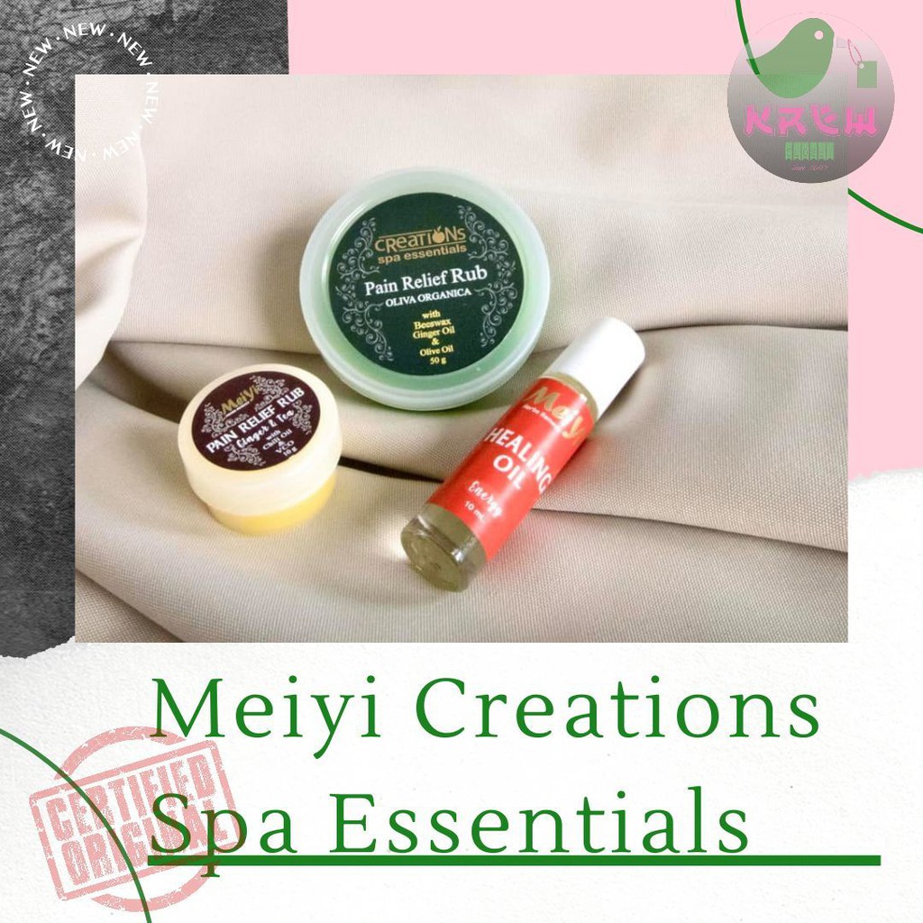Meiyi Healing Oil Pain Relief Rub Original Authentic Product Official Reseller Of Meiyi Shopee Philippines