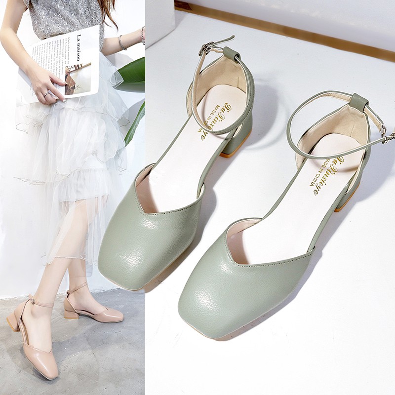 heels with square heel