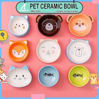 Renna's Cat Food Bowl Ceramic Dog Bowl Cat Bowl Dog Bowl Pet Bowl Dog Food Bowl Food Bowl For Dogs