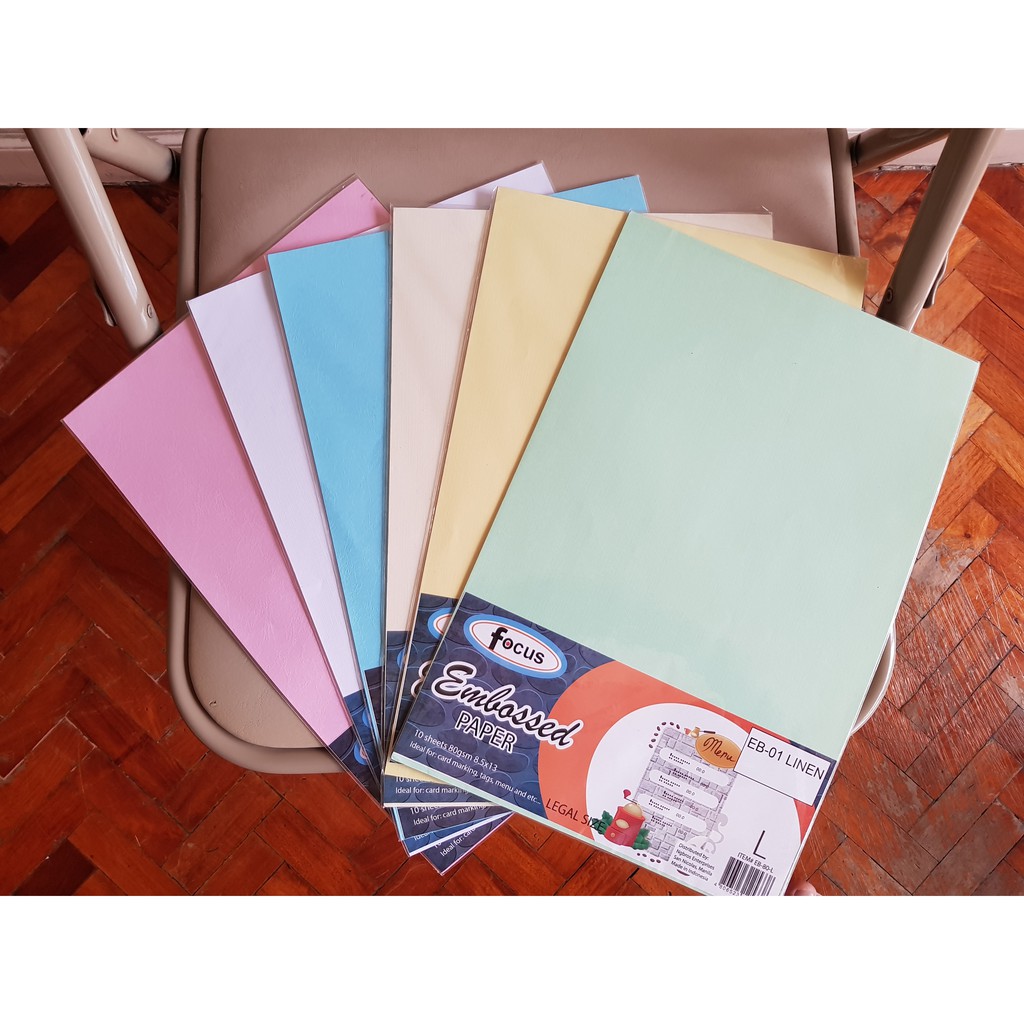 Embossed Board (220GSM) LONG Shopee Philippines