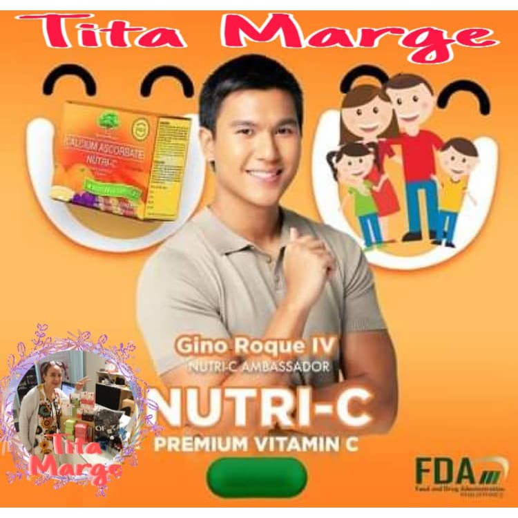 NutriC Calcium Ascorbate in Vegetable Capsules 50 CAPSULES (Tita