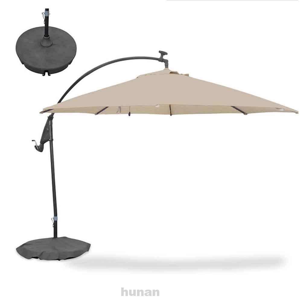 Garden Round Summer Weatherproof Parasol Sun Shield Anti Dust Outdoor Patio Umbrella Base Cover Shopee Philippines