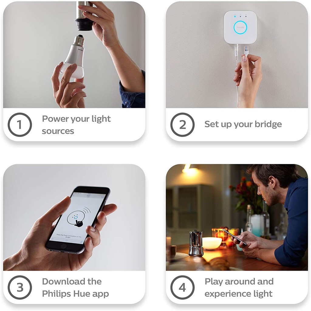 google smart light starter kit bridge home automation hub