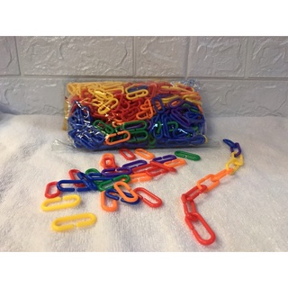 Connecting chains fine motor skill manipulative task sorting and connecting activity for kids