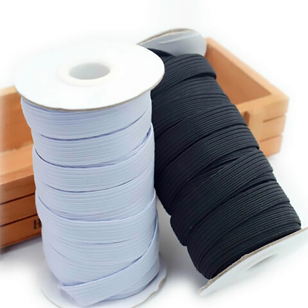 10m Sewing Elastic Bands Cuff Sewing Dressmaking Tailoring Waistbands