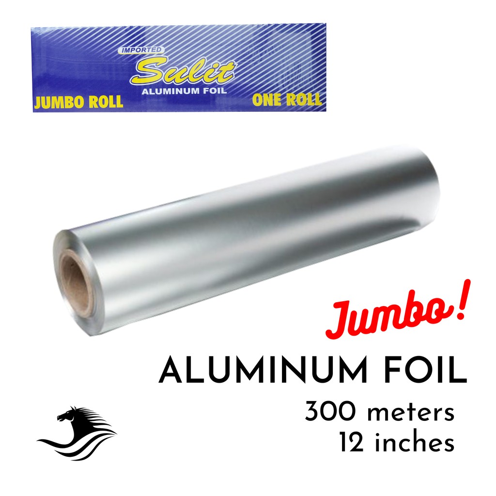 SULIT Aluminum Foil Jumbo Roll 300m x 12" (1 PIECE) Shopee Philippines