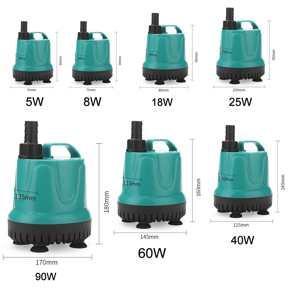 Water pump Fish tank submersible pump Bottom suction pump Water change
