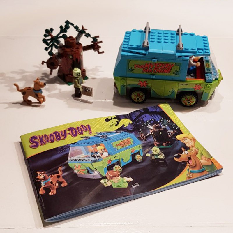 Scooby-Doo CHOST MUMM VELMA FRED ZOMBIE Building Toys Model 6pcs no box 