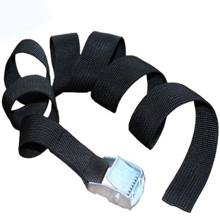 1M Buckle Tie-Down Belt Cargo Straps For Car Motorcycle Bike With Metal Buckle Tow Rope Strong Ratch #2