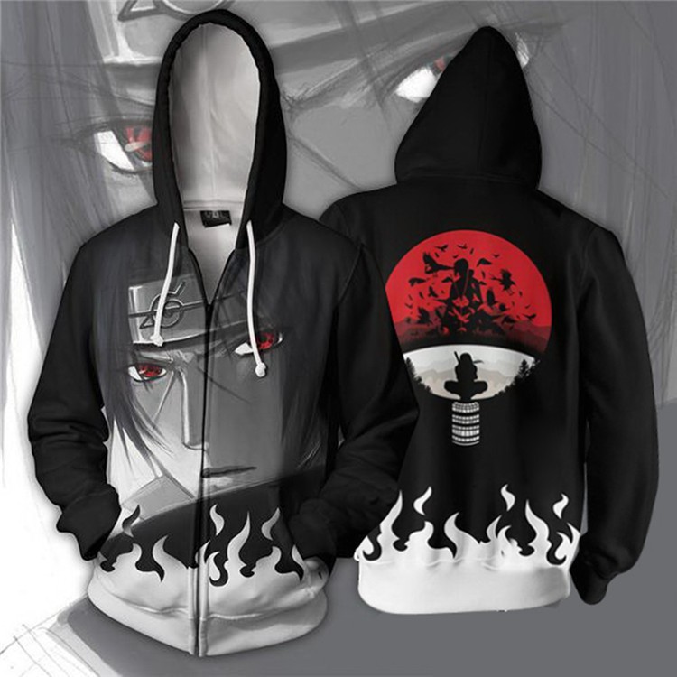 Naruto Cosplay Akatsuki Uchiha Itachi Hoodie - narutojulllc